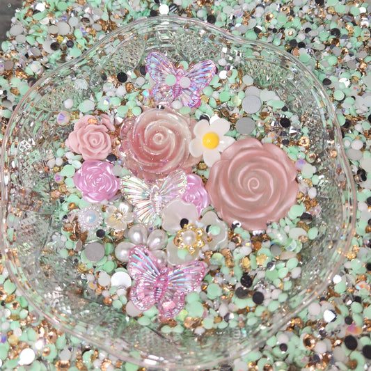 Seafoam Fairy Rhinestone Mix (30oz Tumbler)