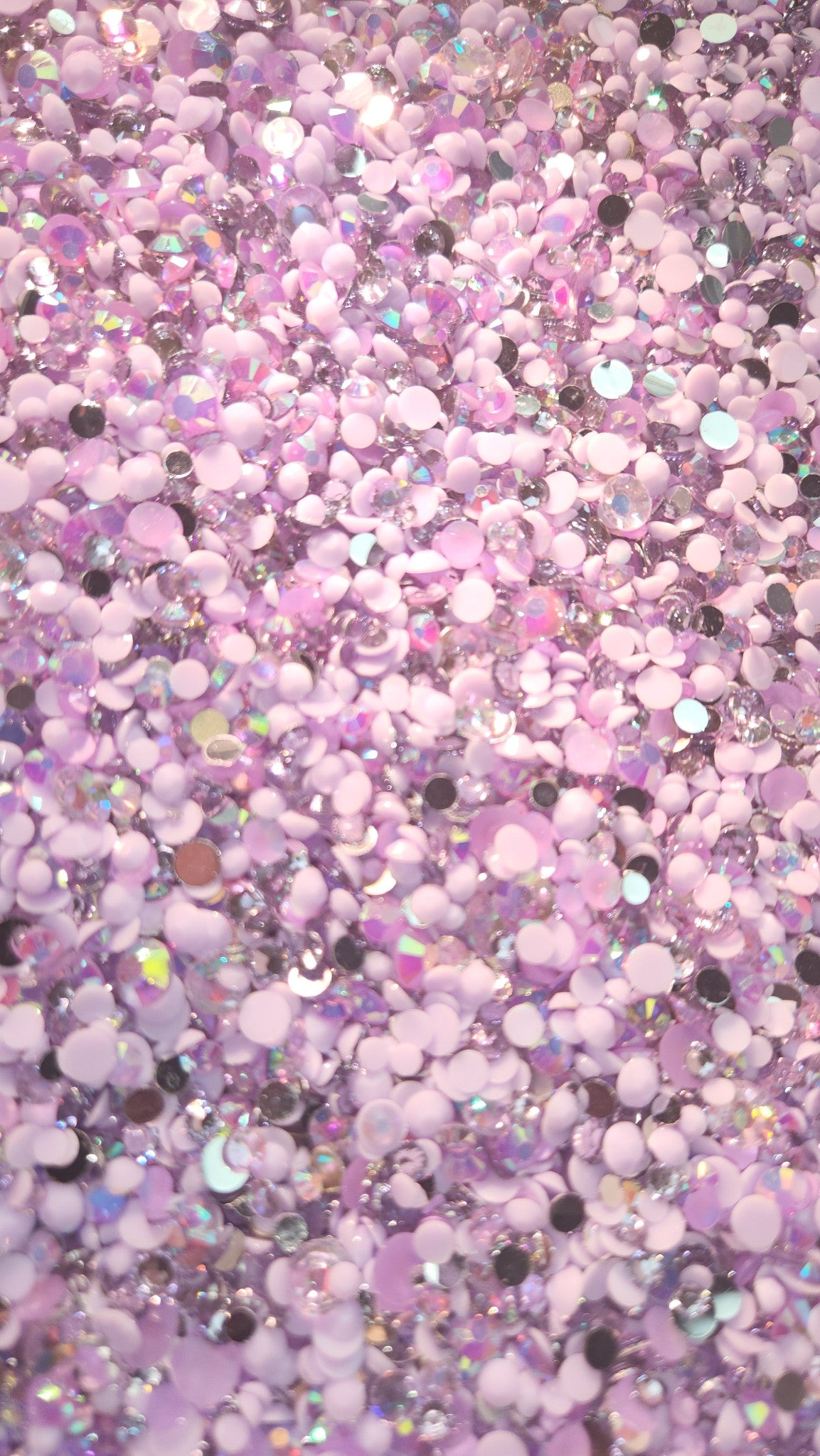 Purple Abyss Rhinestone Mix