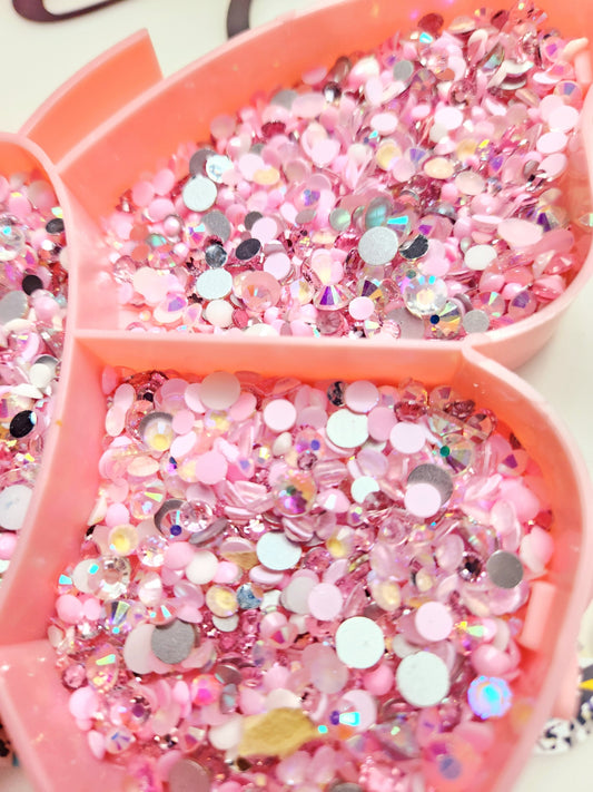 Pink Bliss Rhinestone Mix