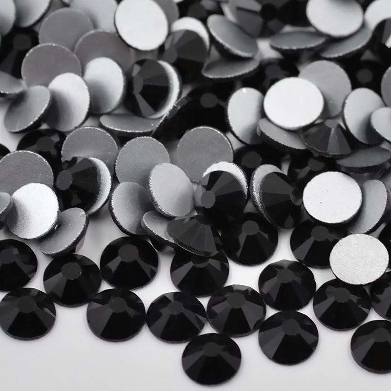 High Quality Jet Black Rhinestones