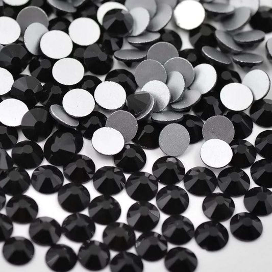 High Quality Jet Black Rhinestones