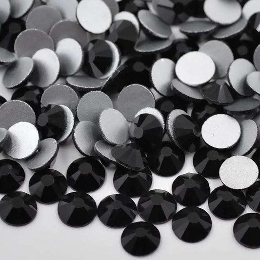 High Quality Jet Black Rhinestones