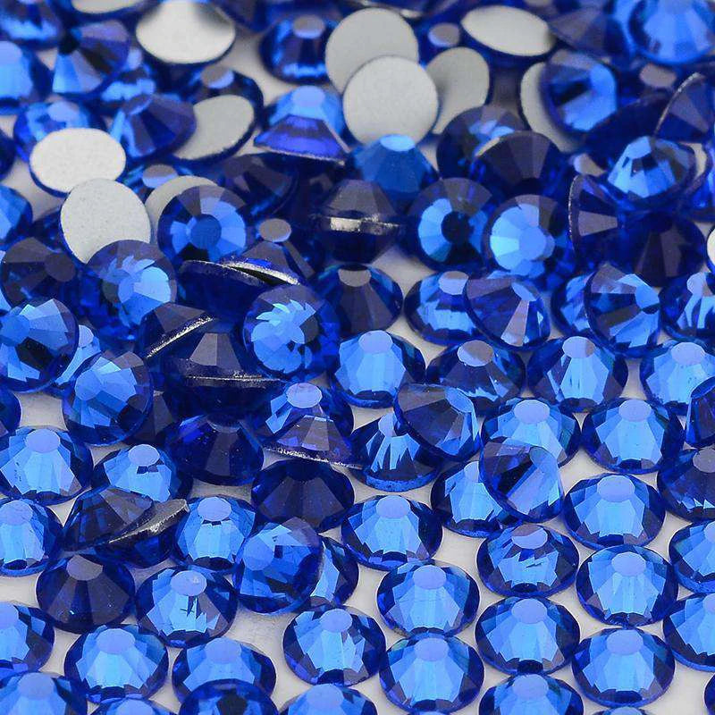 High Quality Cobalt Rhinestones